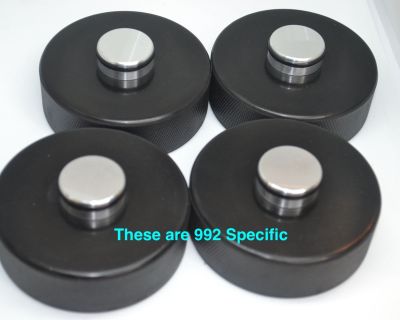 992 Porsche Lift Pucks, Jack Pads for 2020 and newer 911, does not fit GT3
