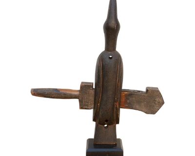 Antique Dogon Bird Guardian Door Lock