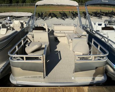 2025 Tahoe Pontoon Boats STX 19 QUAD FISH
