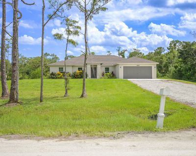 16440 81st Lane N. Property for Rent in Loxahatchee, FL for $4,700 with 4 bedrooms and 2 full baths. This 2,133 square foot property was built in 2022.. Better than New Home! 2022-constructed, Single Story, 4-bedroom 2 Full Bathroom split bedroom CBS home situated on an elevated 1.14-acre lot! Open Floor plan offers lots of light and vaulted ceilings. Impact windows and doors. Gourmet Kitchen w...