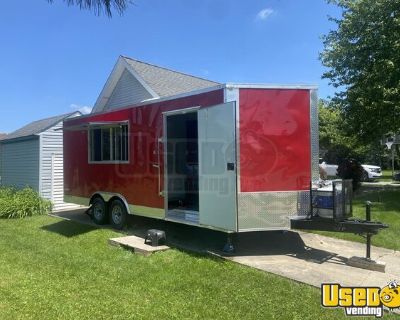 NEW - 2024 8.5' x 23' Freedom Food Concession Trailer | Mobile Food Unit