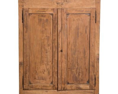 Early 20th Century Vintage French Wood Cabinet