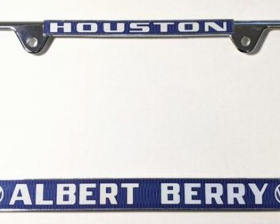 [WTB] Albert Berry Motors VW Houston TX Dealer Frame