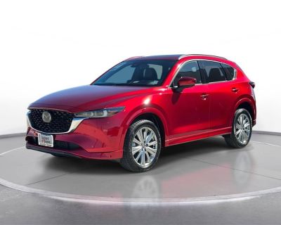 1 previous owner(s). Mileage: 0. SUV. Fuel Type: Gas. Certified. Priced below KBB Fair Purchase Price! CARFAX One-Owner. Clean CARFAX. Soul Red Crystal Metallic 2022 CX-5 2.5 Turbo Signature AWD 6-Speed Automatic Odometer is 5527 miles below market average! 22/27 City/Highway MPG Mazda Certified Pre-Owned Details: * Vehicle History * Includes Autocheck Vehicle History Report with 3 Year Buyback...
