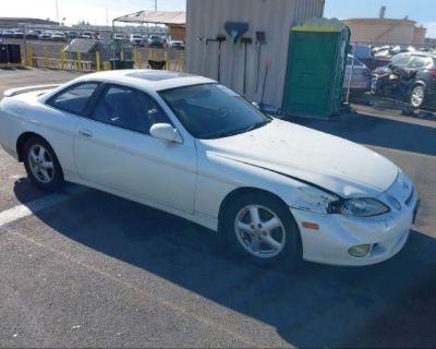 Salvage White 1997 Lexus Sc 300