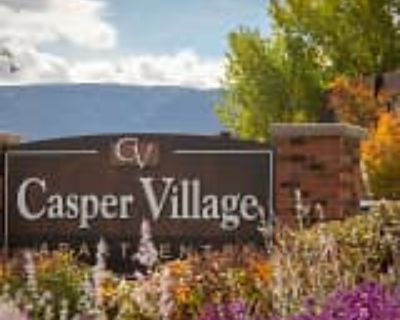 1 Bedroom 1BA 670-760 ft² Pet-Friendly Apartment For Rent in Casper, WY Casper Village Apartments