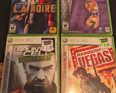 Xbox 360 lot of 4 games