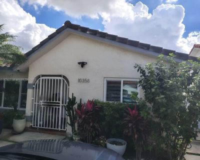 10358 NW 128th Ter Unit 10358. This is a very nice 3-bedroom, 2-bathroom house located in Hialeah Gardens. The home features impact-resistant windows and doors, providing added security and energy efficiency. Additionally, a washer and dryer are conveniently installed inside the unit for tenant use. No association, See Brokers remarks for requirements.. 3 Bedroom. 2 Bathroom. 1398 ft