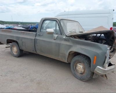 Salvage Black 1979 Gmc 1500