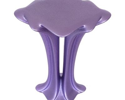 Delmar Lavender Accent Table