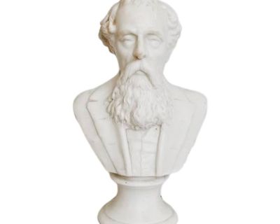 1950s Small Ceramic Bust “Old Man”