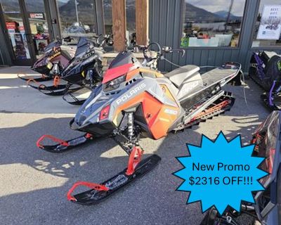 2024 Polaris 650 PRO RMK 155 Snowmobile Mountain Ponderay, ID