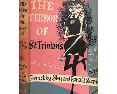 SHY, Timothy and SEARLE, Ronald [128] pp. Max Parrish 1952 Second Impression 8 1/4" x 5 1/2" Ronald Searle takes us back to the world of the Gothic Public School in The Terror of St Trinian's. In this gloriously anarchic academy for young ladies, we witness shootings, knifings, torture and witchcraft, as well as many maidenly arts. The subject of many evergreen films, St Trinian's is synonymous...