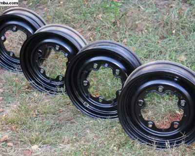 1960s Set Four Steel Smoothies Wheels PRICE CUT