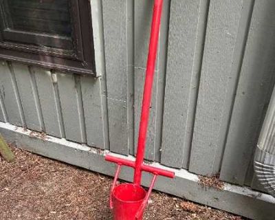 Flower bulb planter tool