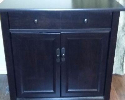 Cabinet with drawer and front doors