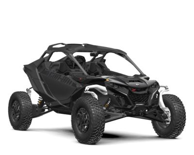 2024 Can-Am Maverick R X RS with Smart-Shox Triple Black