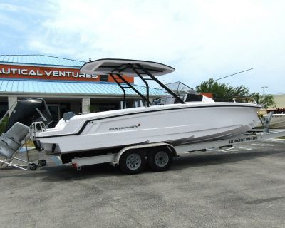 Available In Store: Palm Beach Axopar 25 Cross TopMercury 250Hp**Trailer Not Included** It's time for a shakeup, and the Axopar 25 delivers precisely that an inventive and compelling solution, while staying true to its well-established, award-winning heritage and DNA. For those searching for more than a basic day-boat, the Axopar 25 range marks our entry into the flourishing realm of cuddy crui...