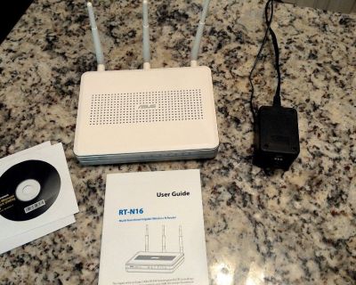 Asus RT-N16 Gigabit wireless N router. Works great.