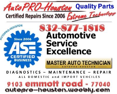 CERTIFIED Mobile Mechanics | AutoPRO-Houston