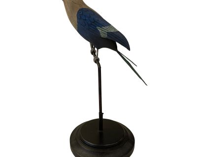 Bliss Home and Designs Blue Bellied Roller Statue