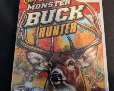 Cabela's Monster Buck Hunter Nintendo Wii New Sealed