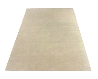 Nourison Home for Christopher Guy Ivory Strie Mohair Wool Hand Loomed Rug 9x12