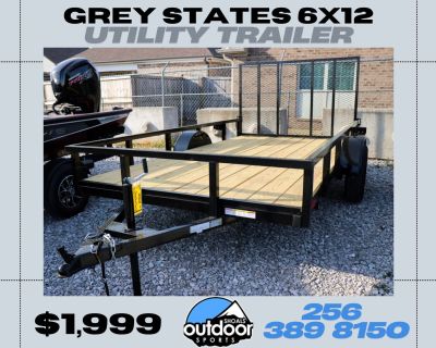 2026 GREY STATES 6x12 UTILITY Utility Trailers Tuscumbia, AL