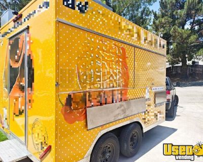 2023 8.5' x 12' Kitchen Food Trailer with Fire Suppression System