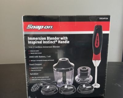 Snap on immersion blender