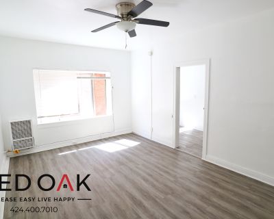 Remarkably Bright And Sunny Spacious Studio With Stainless Steel Appliance, Gas Furnace, Plenty of Ample Storage,  And ON-SITE Laundry Included! In Prime Koreatown!