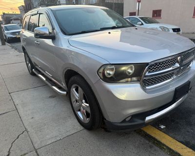 Mileage: 146,898. Year: 2012. Make: Dodge. Model: Durango. Trim: Citadel Sport Utility 4D. Automatic, 6-Spd w/Overdrive transmission. Exterior: Silver. Interior: Black. Interior: Stability Control, AWD, Parking Sensors, Dual Power Seats, Power Door Locks, Third Row Seat, Bluetooth Wireless, Hill Start Assist Control, V8 HEMI 5.7 Liter, Alarm System, Traction Control, Side Air Bags, Power Liftga...