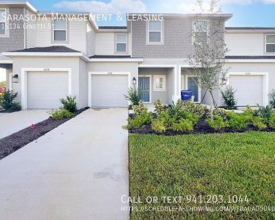 3 Bedroom 3BA 1373 ft Pet-Friendly Townhouse For Rent in Nokomis, FL