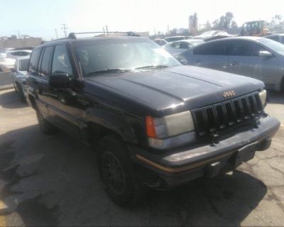 Salvage Black 1995 Jeep Grand Cherokee