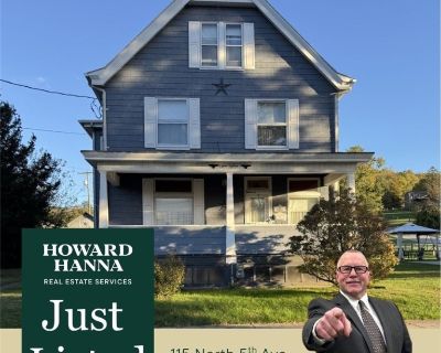 4 Bedroom 1BA Single Family House For Sale in Derry, PA