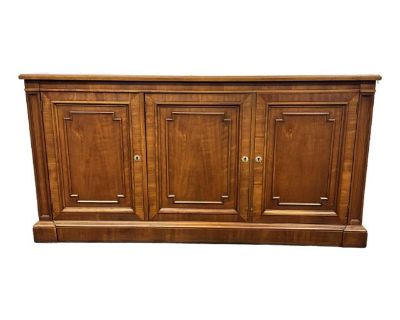 Kindel Furniture French Regency Cherry Sideboard or Bar Cabinet