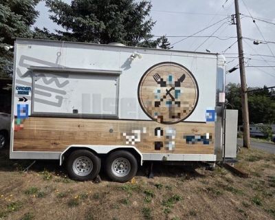 2020 16' Kitchen Food Concession Trailer with Fire Suppression System + L&I Insignia