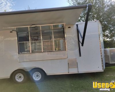 2022 8.5' x 24' Freedom Kitchen Food Trailer with Fire Suppression System and Bathroom