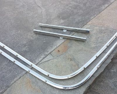 1961-1964 IMPALA CONVERTIBLE PINCHWELD MOLDINGS AND EXTENSIONS