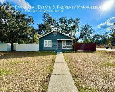 1601 E Maple Ave. Discover this charming 3-bedroom, 2-bath bungalow in the heart of Tampa, perfectly situated on a desirable corner lot. A welcoming front porch sets the tone for the warm character throughout the home. Inside, enjoy an updated interior featuring fresh paint and stylish luxury vinyl flooring that flows seamlessly from room to room. The modernized kitchen offers stainless steel a...