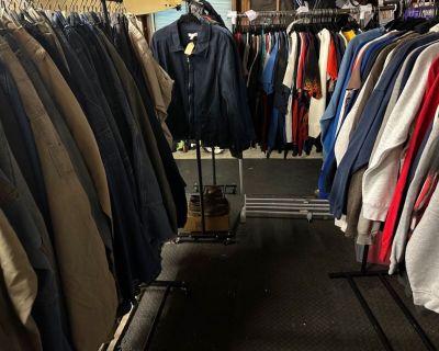 Vintage Trendy Clothes Sale/New Nike shoes Sat 5/3 7-11am