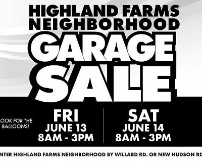 Highland Farms Neighborhood Garage Sale