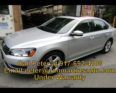 2013 Volkswagen Passat 4dr Sdn 2.5L Auto SE w/Sunroof & Nav