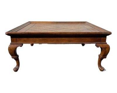 Vintage Wood Coffee Table Drexel Furniture Living Room Cocktail Table