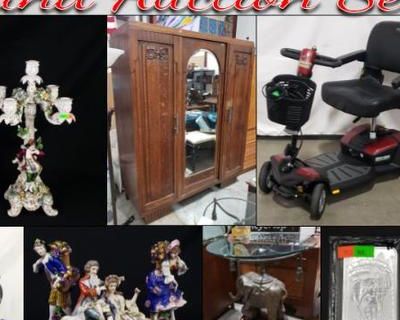 SAS Antique Furniture, Porcelain Figures, Household Online Auction