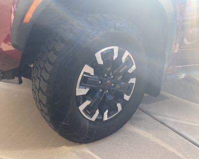 I have four like new Mickey Thompsons. I bought a P4X and the previous owner installed the tires. They were installed 9/20/2024 when the truck had 10,600 miles. The truck now has 22,600 miles, so the tires have 12,000 miles on them. The tread depth is 3/8" / 24/64". They look brand new. Aggressive tread and they perform awesome, but I just don't drive off-road enough to keep these tires on. The...