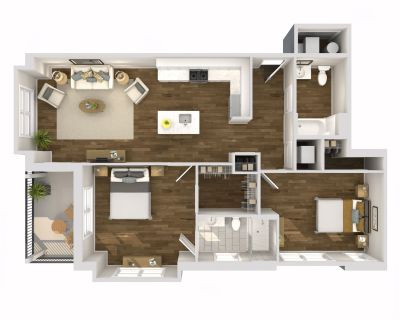 2 Bedroom 2BA 1102 ft Pet-Friendly Apartment For Rent in Bordentown, NJ