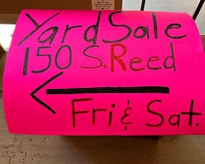 Multiple family yard sale