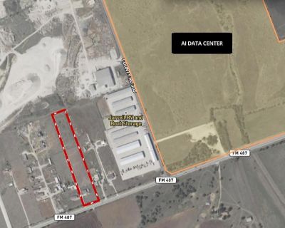1972 Lot 2 W Fm 487. Property for Rent in Jarrell, TX for $575,000. The lot size is 5.. 5 Acres with 170 of FM 487 Frontage | Utilities in Place | No Restrictions Prime 5-acre commercial/industrial tract located just 2 miles from I-35 in the rapidly growing Jarrell corridor. This property offers 170 feet of FM 487 road frontage, electric on site, city water, and septic already installed, allowi...