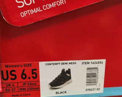 Puma Ladies Contempt Demi Mesh Sneaker Shoe size 6.5